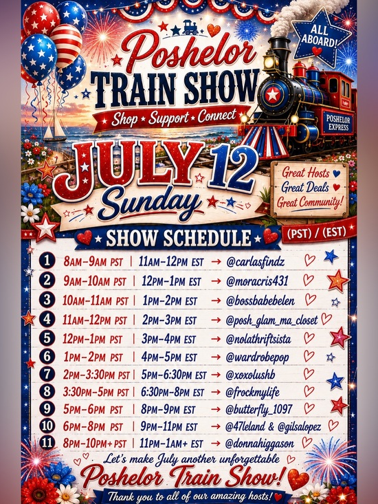 Other - 🚂TRAIN SHOWS LISTING🚂